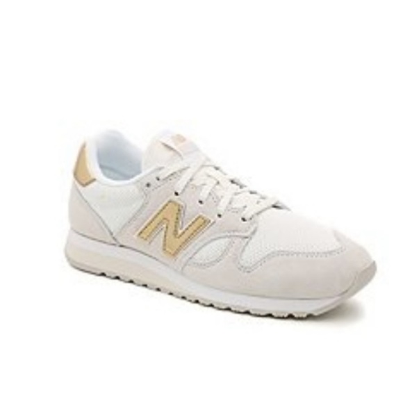 New Balance Shoes - New Balance 520 Sneakers Gold and Cream